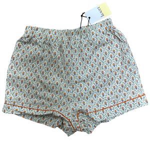 Kourt Shorts Women's Size Medium Floral Elastic Waist Cotton NWT!